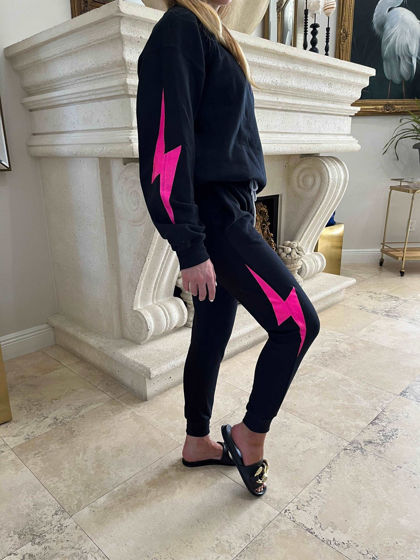 Bolt Joggers, Lighting Bolt Sweatpants