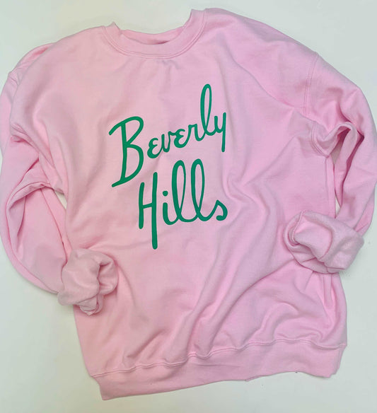 Beverly Hills Sweatshirt. Destination Shirt, California Souvenir Shirt