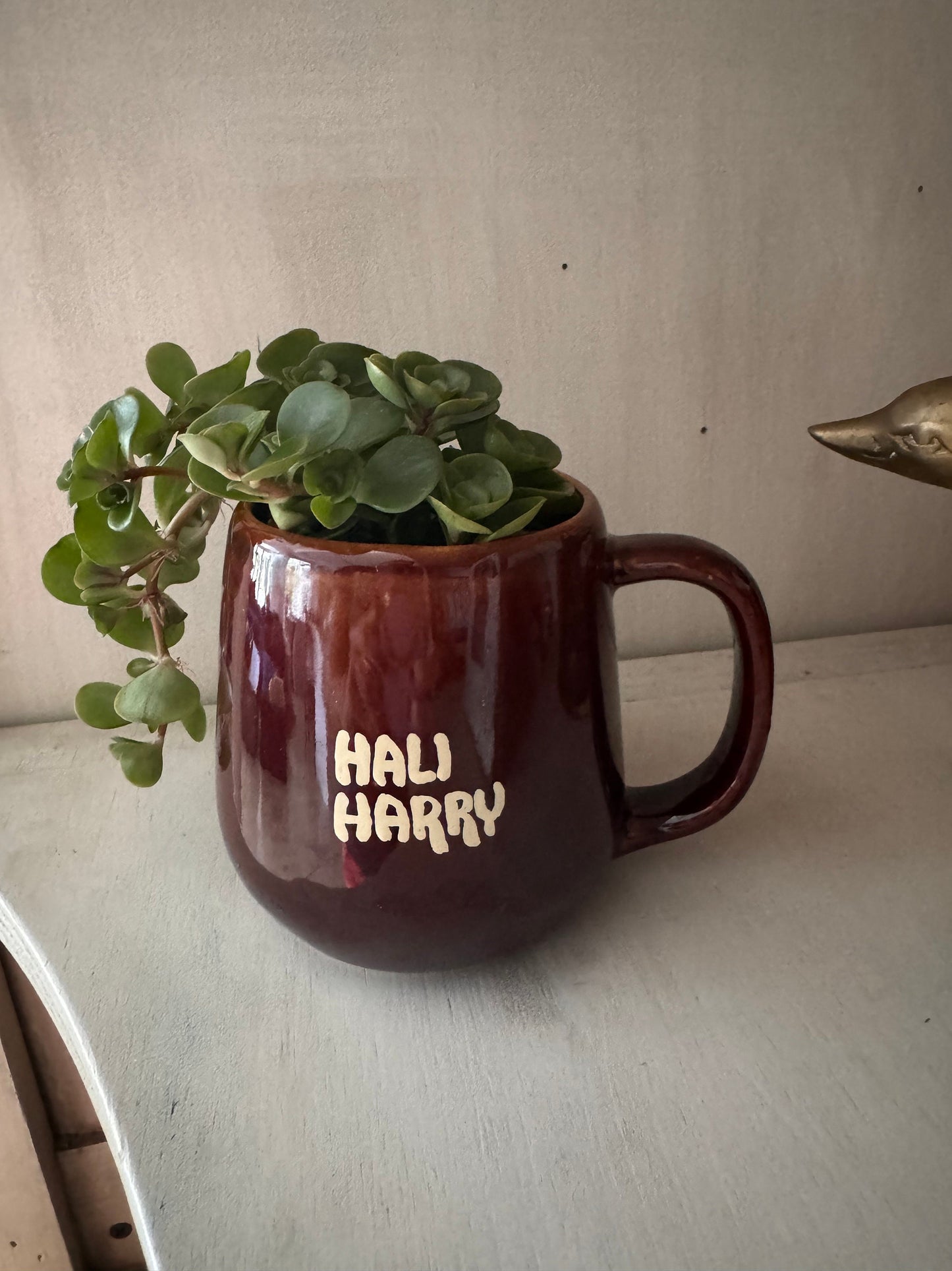Hawaii Souvenir Cup Planter Vintage Tiki Cup Retro Hawaii Coffee Cup