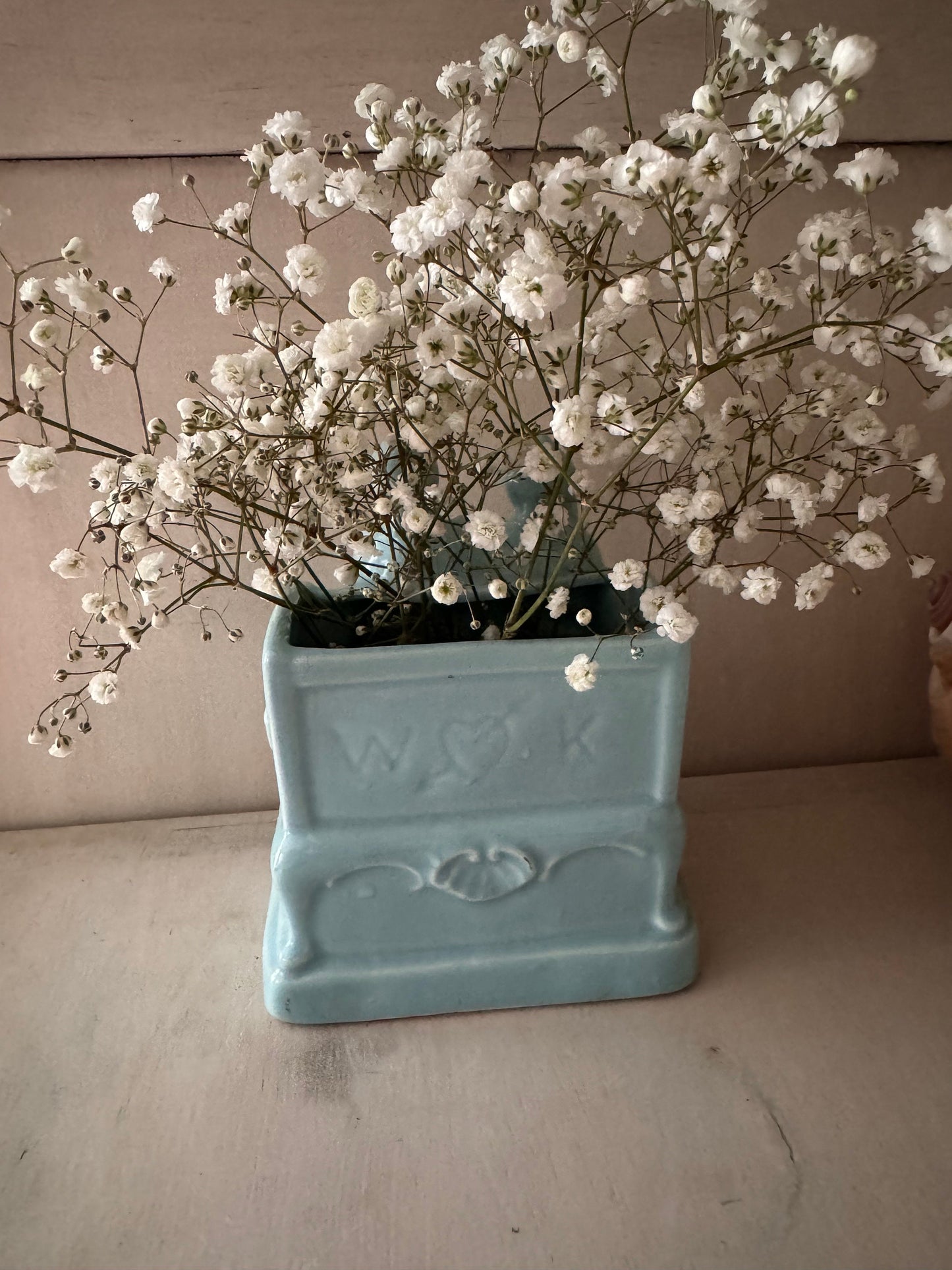 Vintage couple planter, Engagement Gift, Husband Wife gift, Gift Planter One of a Kind Engagement Gift Succulent Planter