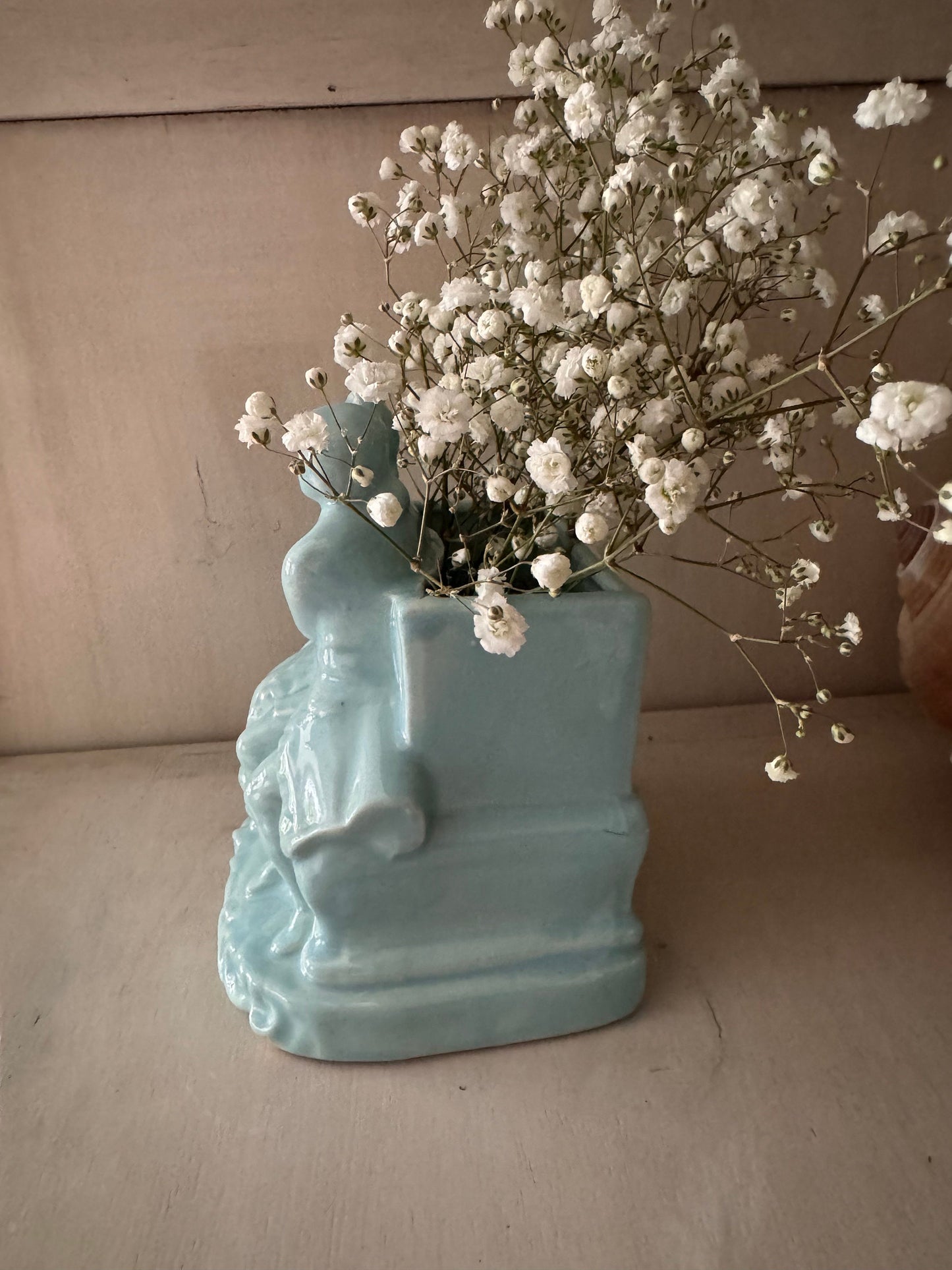 Vintage couple planter, Engagement Gift, Husband Wife gift, Gift Planter One of a Kind Engagement Gift Succulent Planter