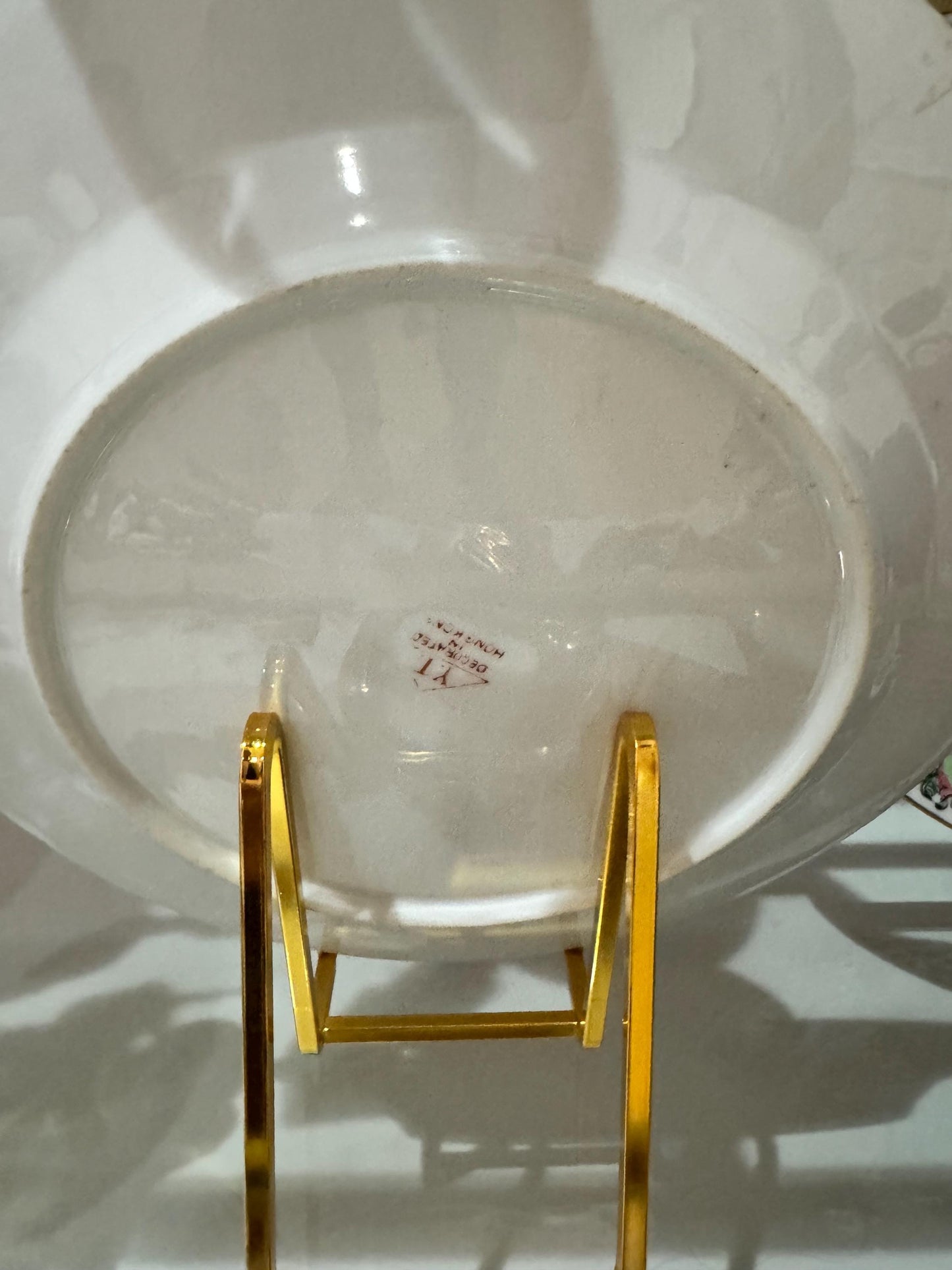 Asian plate vintage