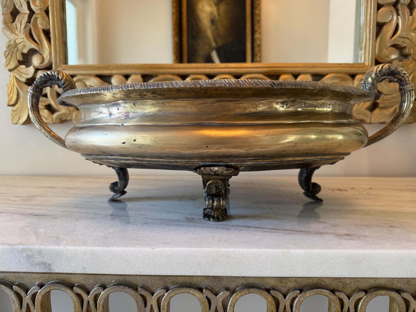 Jardinare French Planter Bronze Antique Flower Pot Stunning Display piece