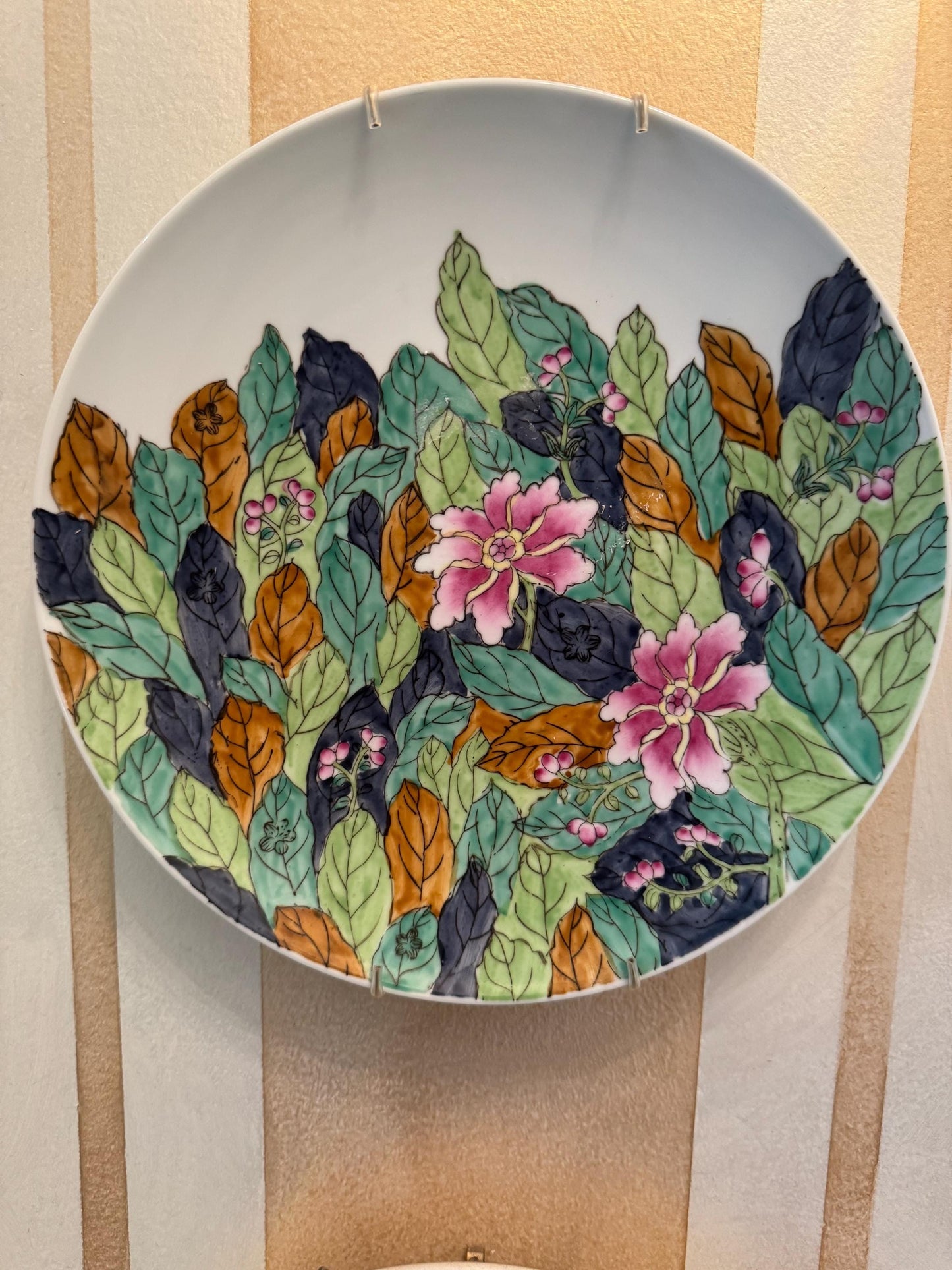 tobacco leaf plate