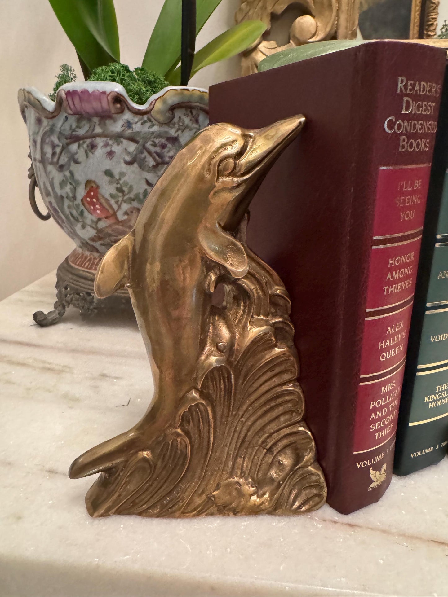 Brass Bunny Bookends Rabbit Bookends Vintage MCM giftable Vintage Bookends Grand Milenial