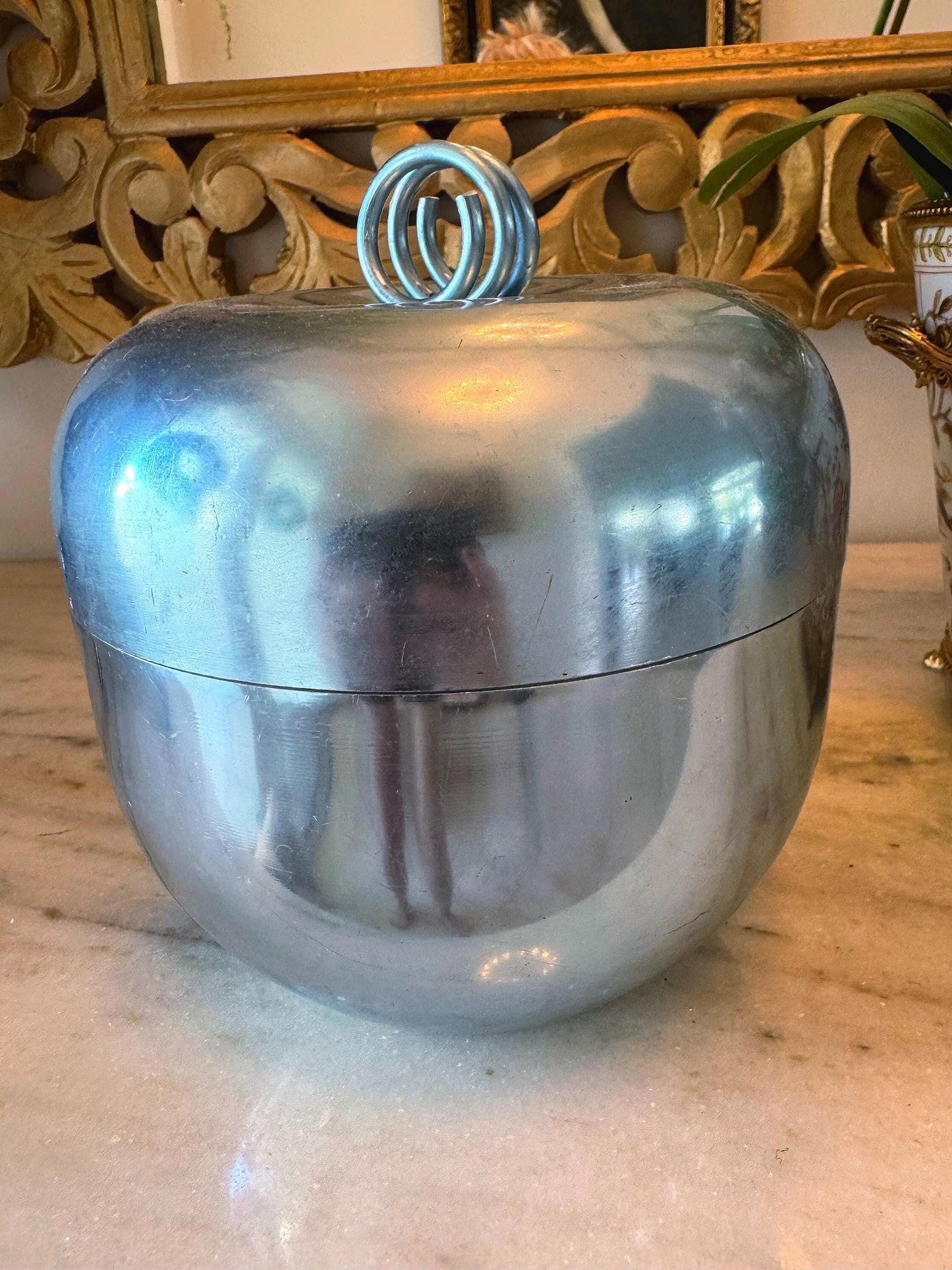 MCM ice bucket vintage bar ware