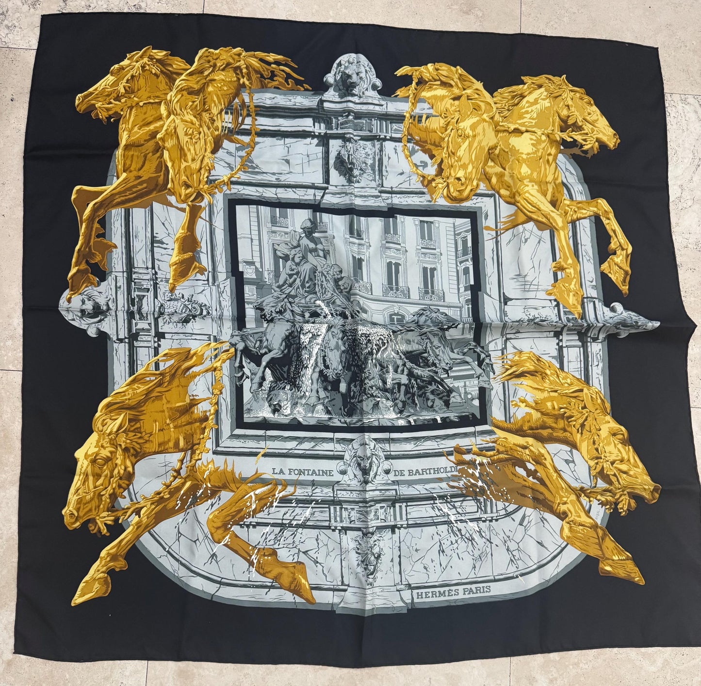 Hermes Bertholdi fountain