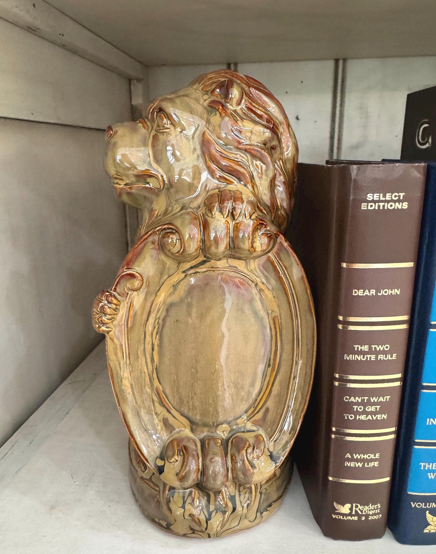ceramic lions