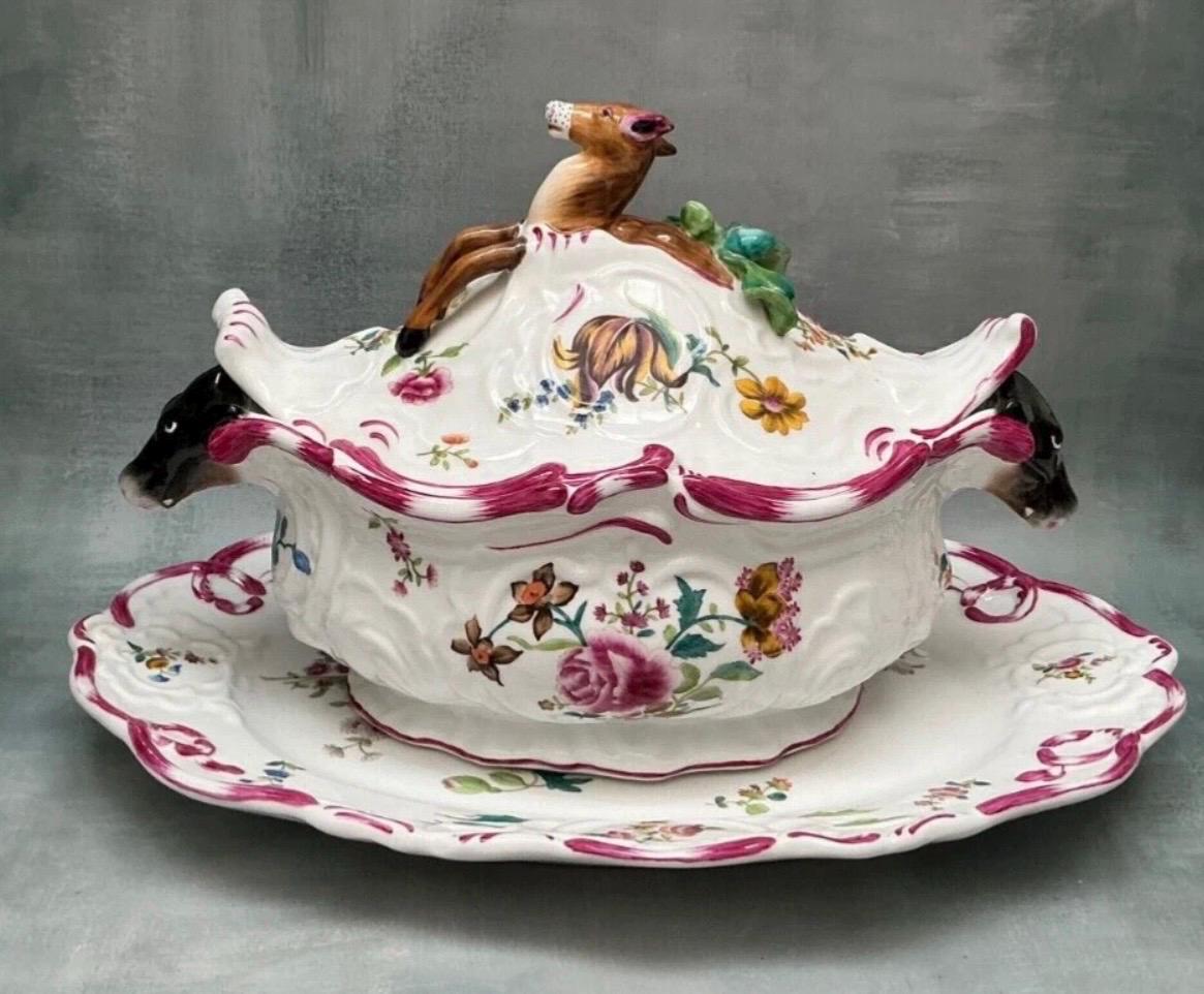 Chelsea House Winterthur Tureen Chelsea House Platter limited edition 50 of 500 Jacque Chapelle France