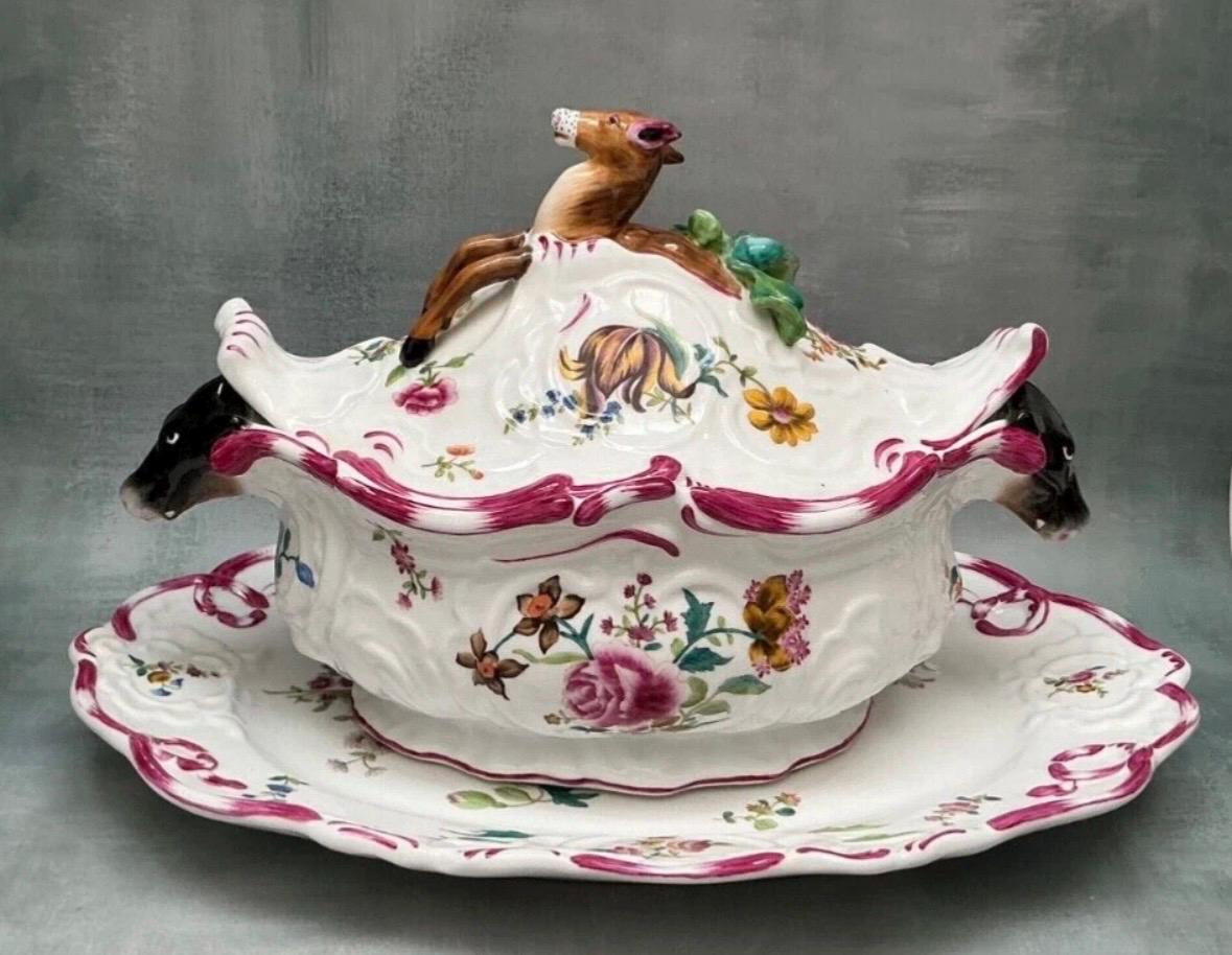 Chelsea House Winterthur Tureen Chelsea House Platter limited edition 50 of 500 Jacque Chapelle France