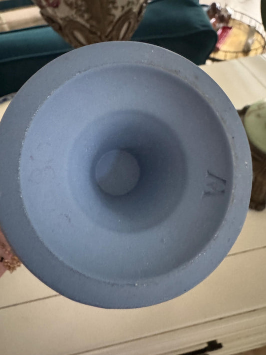 Blue Wedgwood Vase 9 inch Lavender Vintage Wedgwood