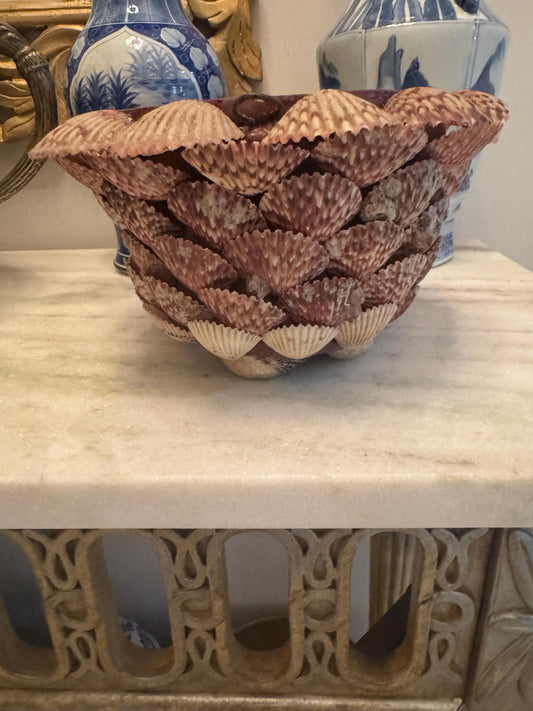 Shell Planters Vintage Shell Tony Duchete style planters