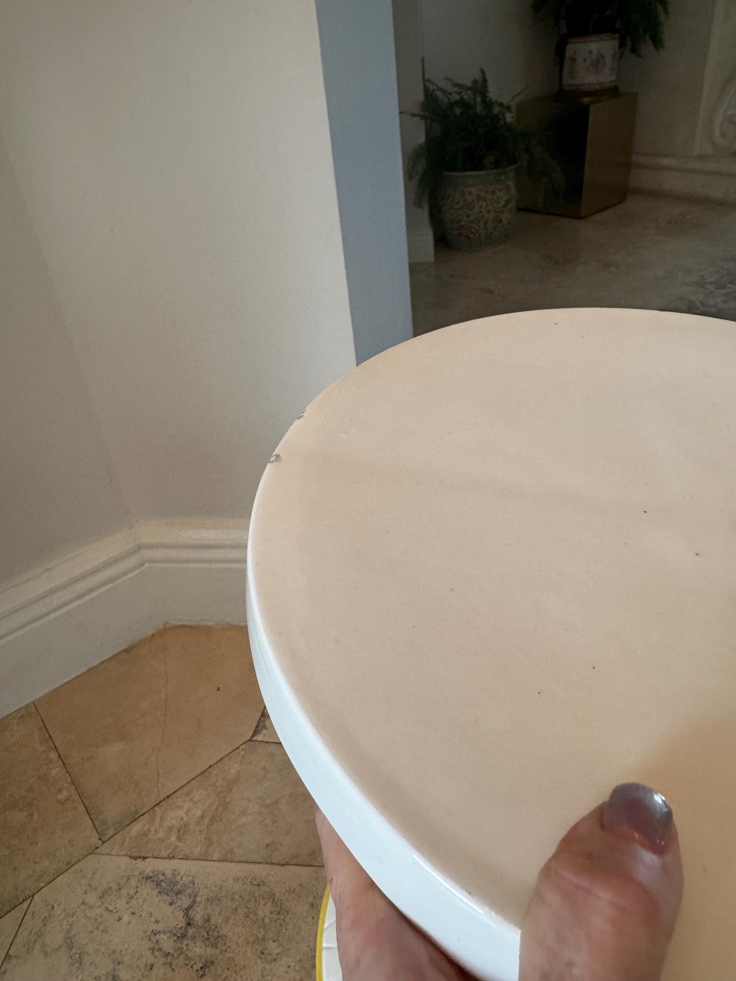 Elephant Garden Stool MCM Hollywood Regency Elephant Decor Side Table