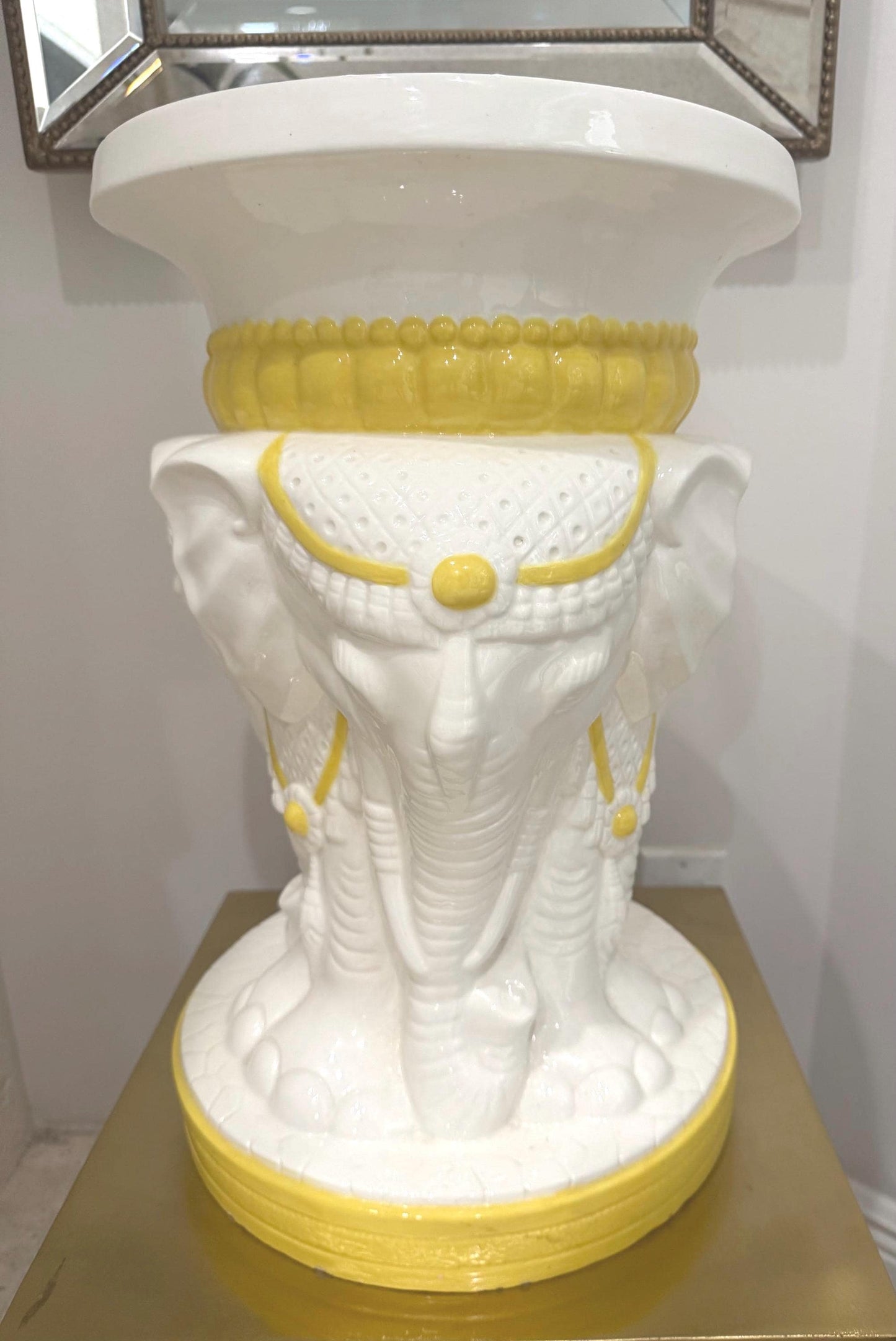 MCM elephant stool