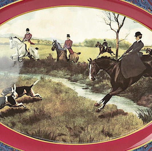 Ralph Lauren Wedgewood Platter Berkshire Hunt Large Serving Platter made England