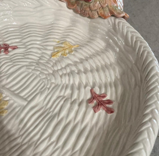 Fitz and Floyd Turkey Platter Vintage with original box