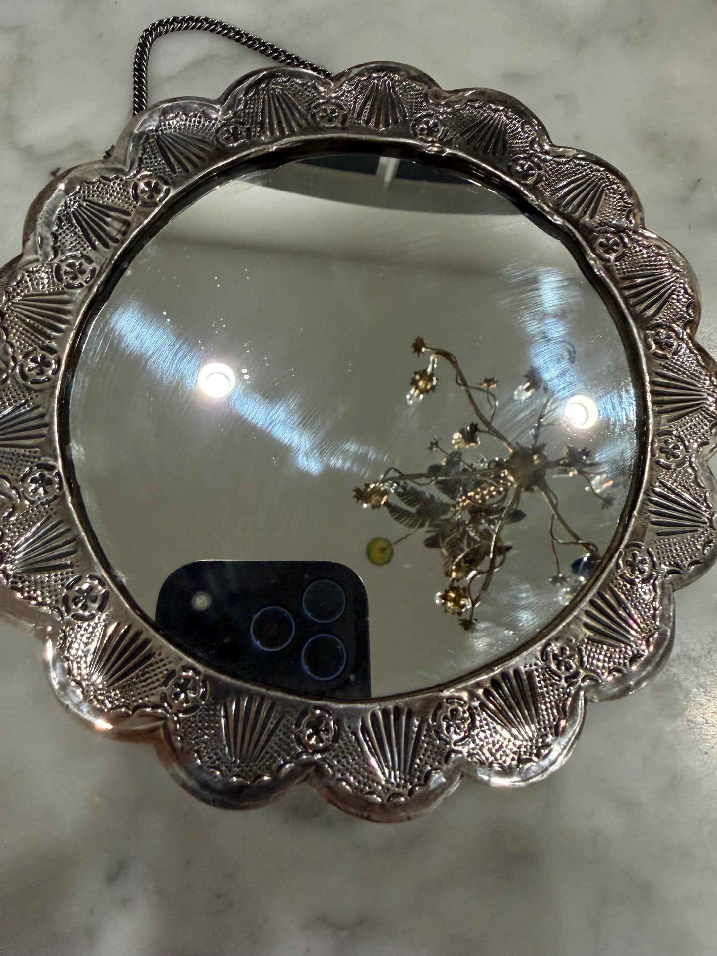 Turkish Wedding Mirrors 900 silver Antique mirrors Traditional dowry gift