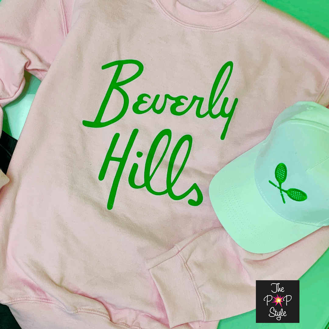 Beverly Hills Sweatshirt, Destination shirt , California Souvenir Shirt