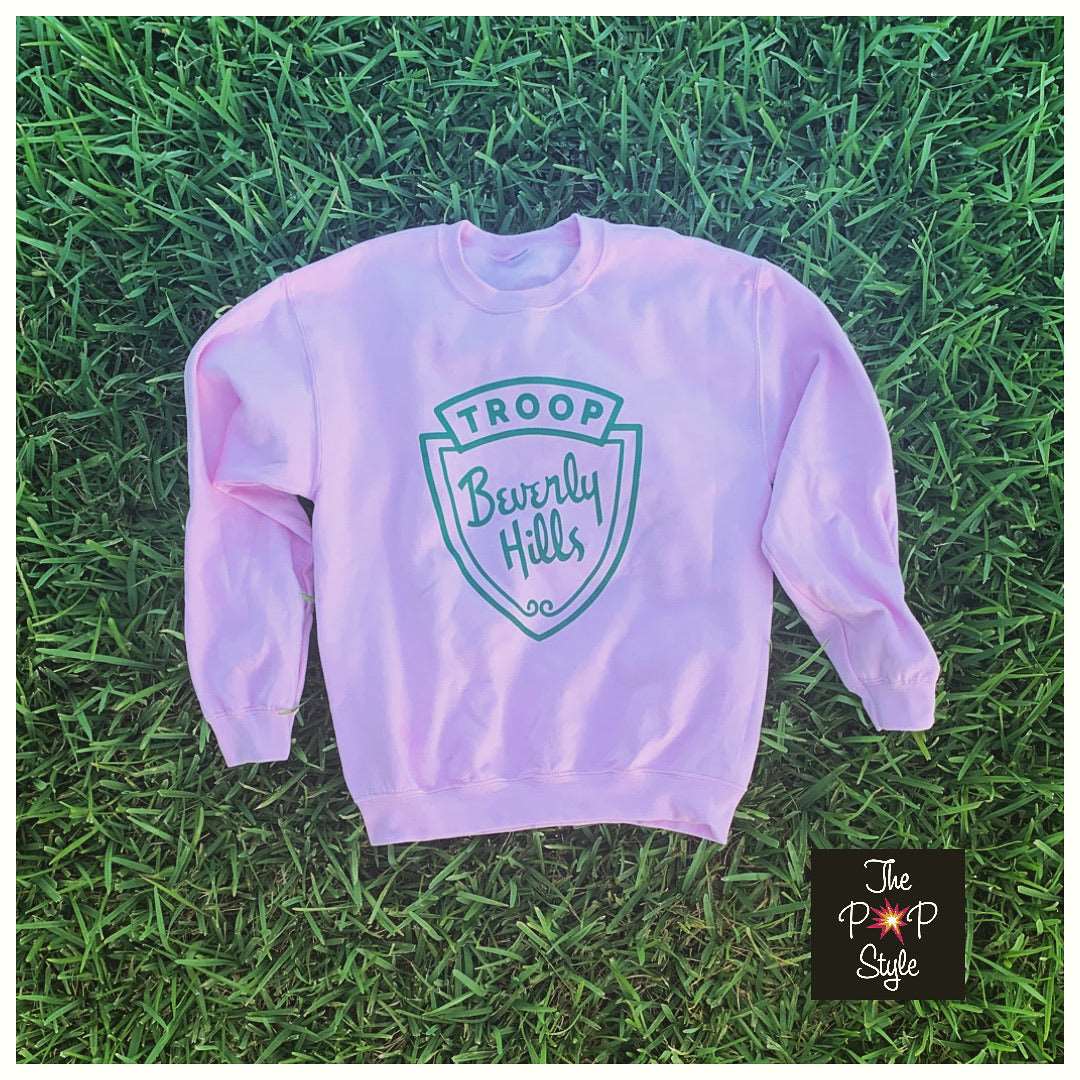 Troop Beverly Hills Sweatshirt, Wilderness Girls Shirt, WE Don't Need Patches Shirt