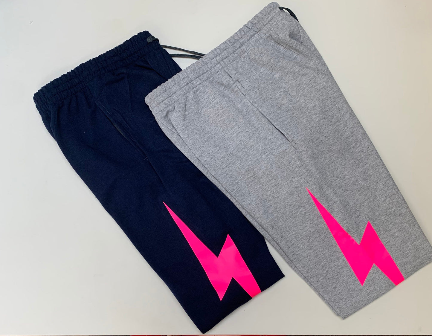 Lightening Bolt Sweatpants. Lightening Bolt joggers. fashion unisex joggers.