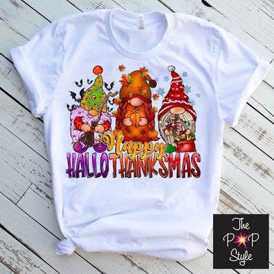 Happy HalloThanksMas Shirt , Holiday Troll Shirt