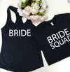 Bride Squad Bridal Party T Shirt Bachlorette