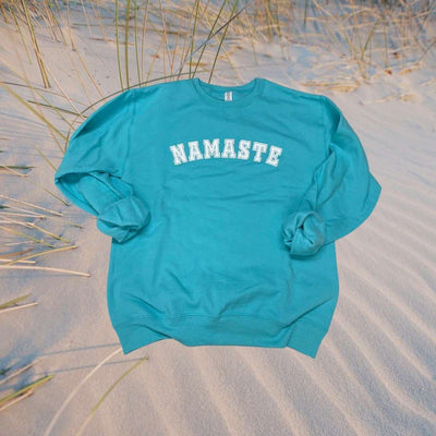 Namaste Pastel Shirt || Yoga Pullover || Hot Yoga Girl Shirt