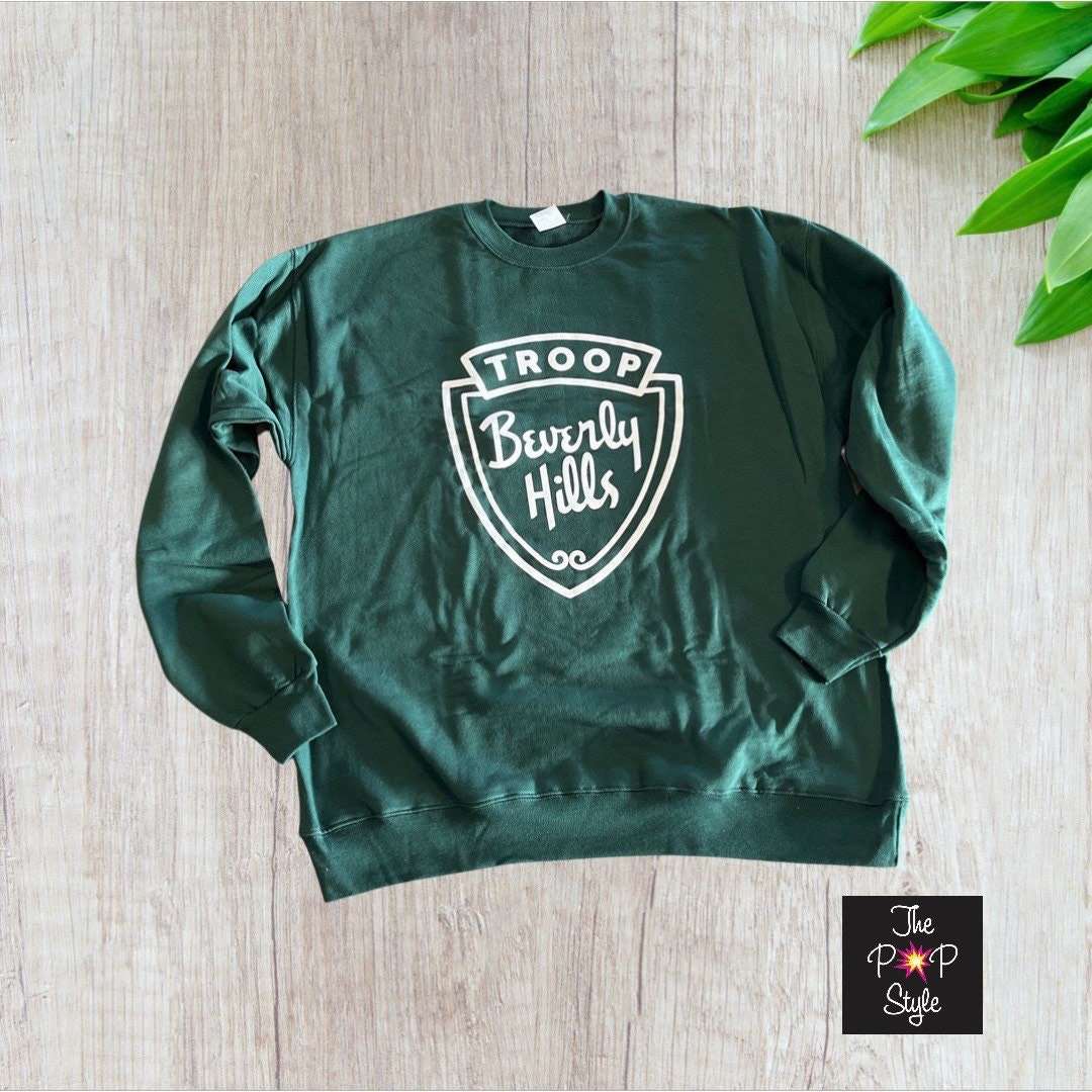 Troop Beverly Hills Green Shirt, 80’s movie shirt , Retro Vibe Shirt