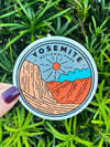 Yosemite Park Souvenir Sticker, National Park Sticker