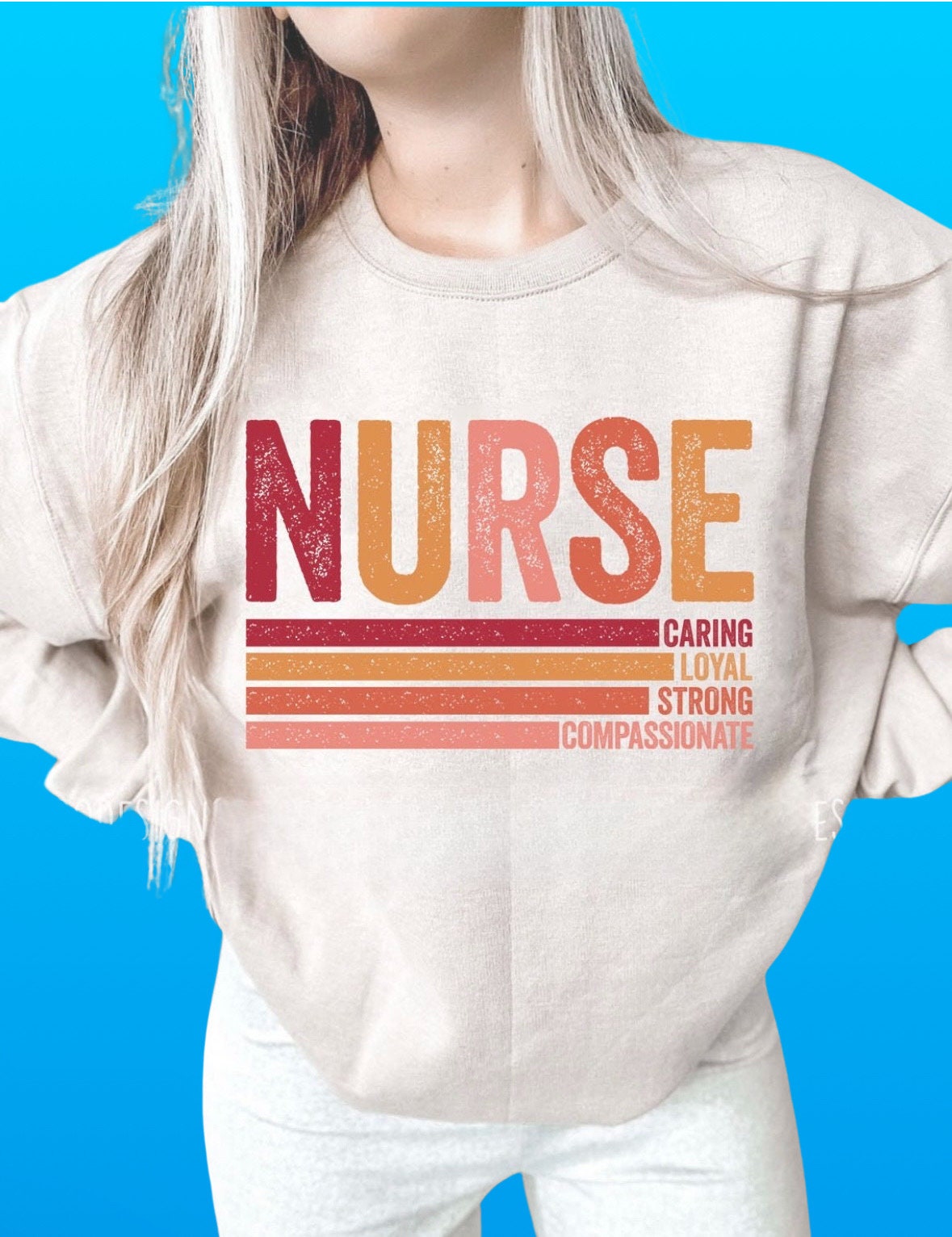 Nurse Sweatshirt. Kind Nurse Shirt. Nurse Gift. Compassionate Nurse Shirt