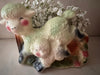 Vintage Planter Gift Sheep and Baby Lamb Baby Gift Planter One of a Kind Baby Gift Succulent Planter