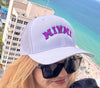 Miami Upside Down Hat South Beach Hat Miami Hat Hot Pink Miami Trucker Hat