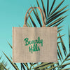 Beverly Hills Tote Bag California Raffia Souvenir Tote Bag Beach Tote