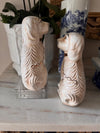 Foo Dogs Pair Vintage Chinoserie Decorative Dogs RARE Chinese Foo Dogs