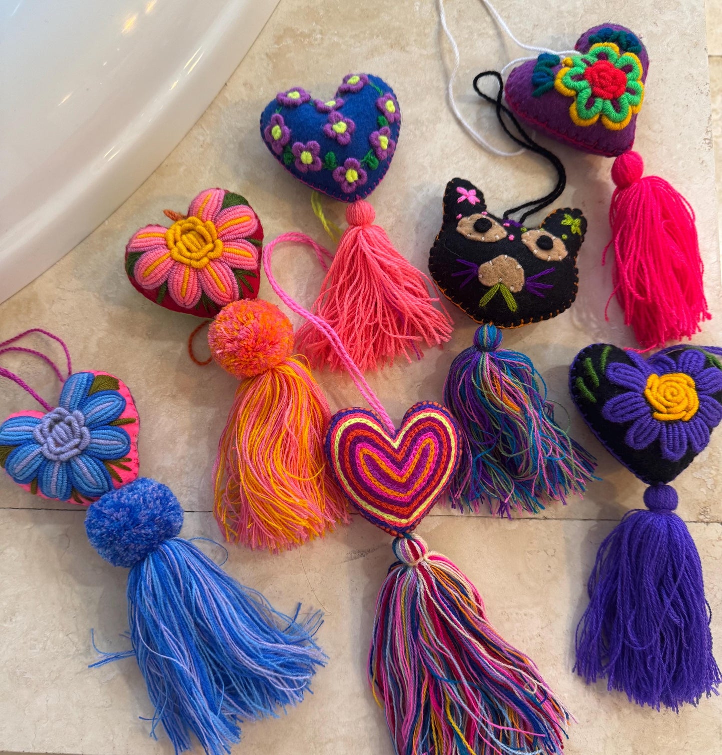 hand made tassels for furniture handbags or gifts