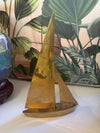 brass sailboat