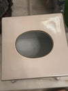 Chelsea House Porcelain Tissue Holder Cover Gilded Footed Tissue holder. Vintage Porcelain Bathroom tissue holder cover