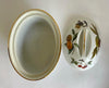 Lidded Casserole Royal Royal Worcester Evesham Pattern Vintage 1961 English China Serving Dish Made in England