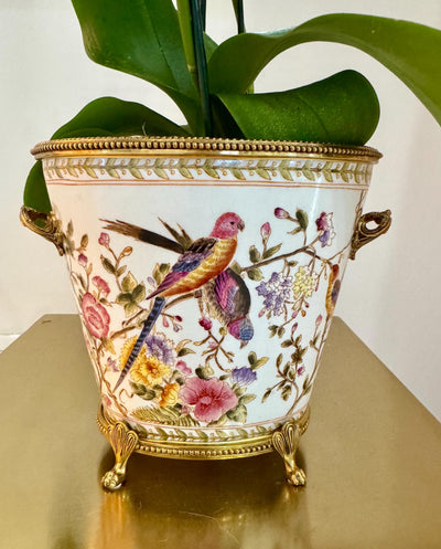 wong Lee porcelain planter