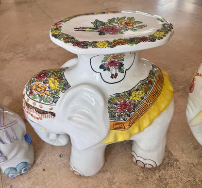 elephant stand floral MCM stand