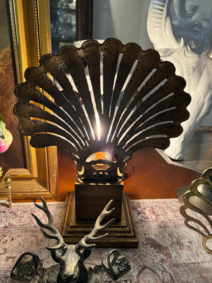 Regency Lamp Brass vintage table lamp Hollywood Regency