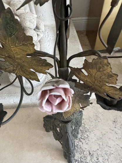 French Altar Candelabra Antique Candelabra from France