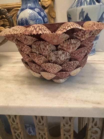Shell Planters Vintage Shell Tony Duchete style planters