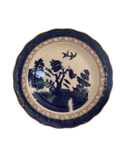 Royal Doulton Fine China Booths real old Willow dinner Plates Stunning Vintage Blue Willow