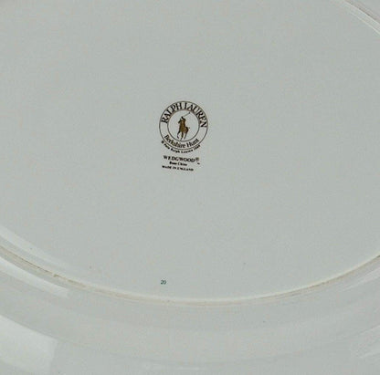 Ralph Lauren Wedgewood Platter Berkshire Hunt Large Serving Platter made England