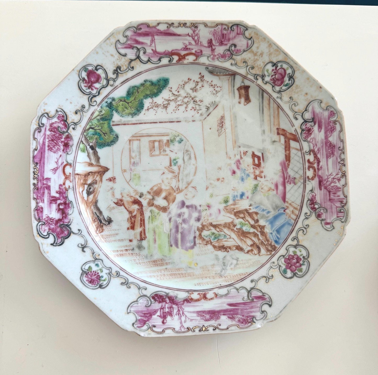 qianling octagon plates