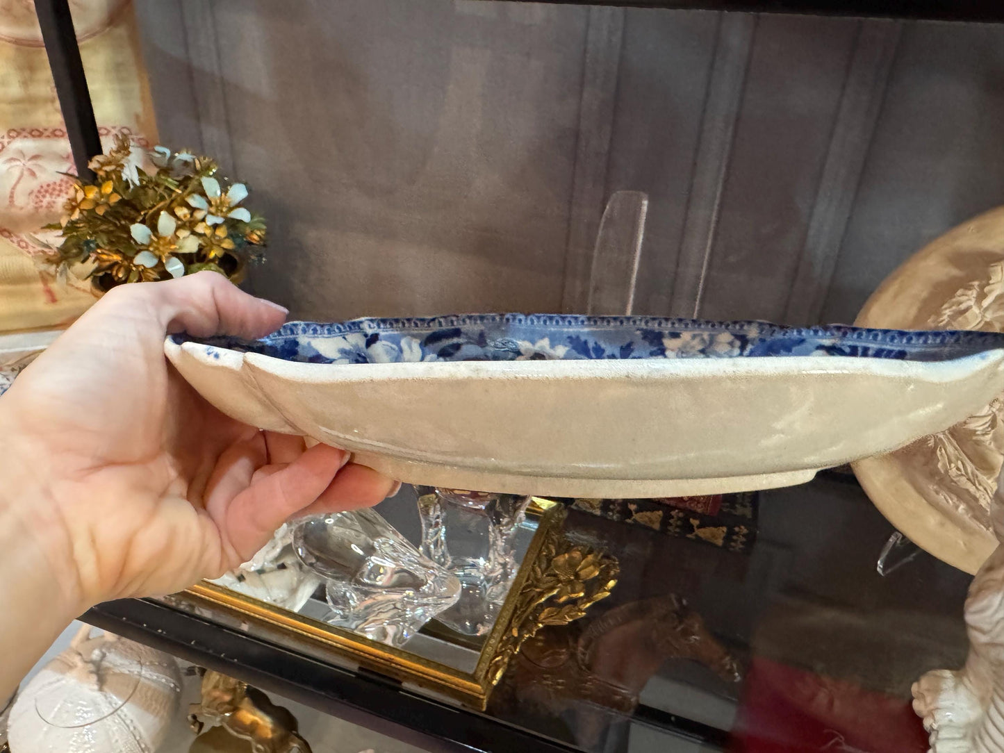 Rogers Staffordshire Elephant Dish stamped on back