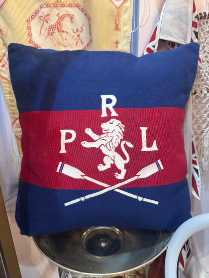 Ralph lauren pillows embroidered