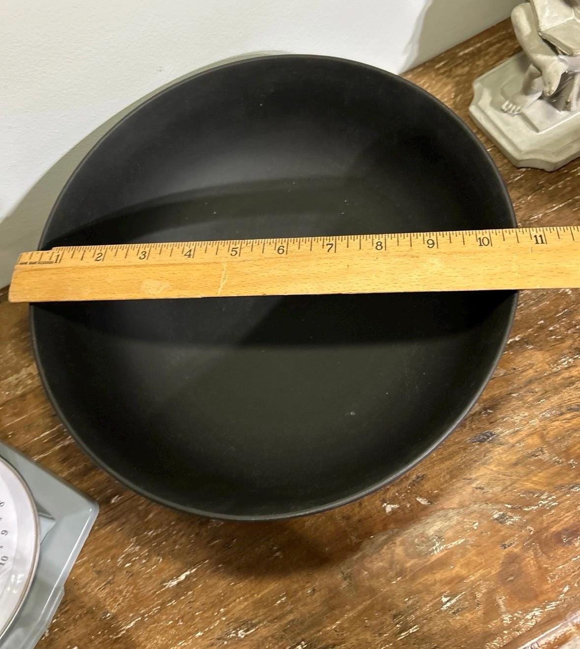 Basalt Wedgwood Dancing Hours Muse Bowl Stamped and Black Wedgwood