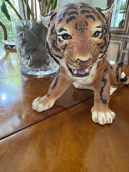 Tiger Figure Townsends Group Vintage Figurine Collectible USA
